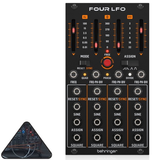 FOUR LFO Moduł Syntezatora Modularnego Eurorack Behringer