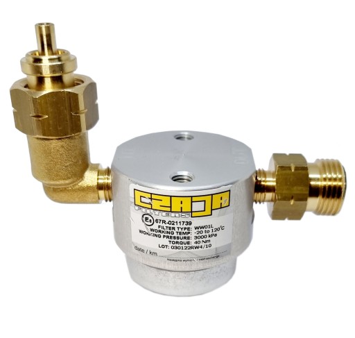 Filtr do butli LPG 11 kg kamper camper widlak