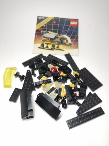 LEGO SPACE 6876 BLACKTRON LEGOLAND z instrukcją