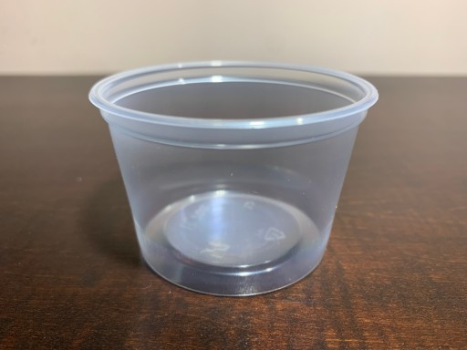 Pojemnik z przykrywką na sos dip 80 ml a'100