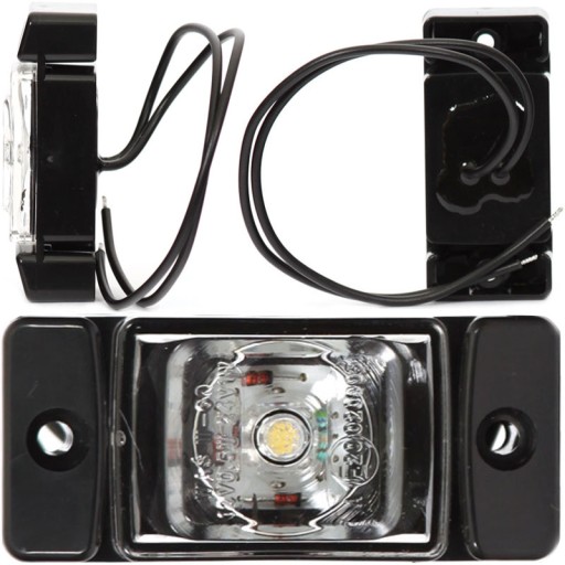 LAMPA OBRYSOWA PRZEDNIA TIR BIAŁA 12/24V LED WAŚ