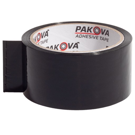 TAŚMA Pakowa CZARNA 48/50y Taśma PAKOVA