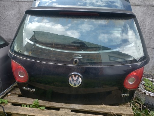 VW GOLF V HB 2004- KLAPA TYŁ TYLNA SZYBA OPOLE