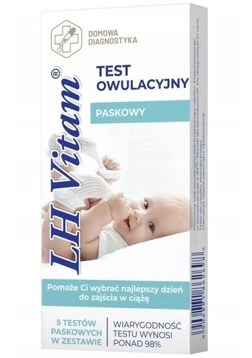 LH Vitam Test Owulacyjny 5 testów Diagnosis