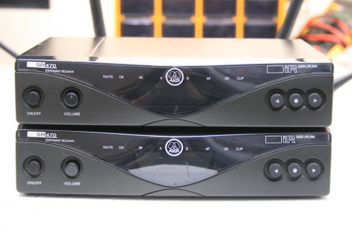 AKG SR470 CSCSRX Dwie bazy mikrofon bezprzewodowy