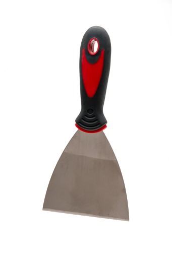 Szpachelka nierdzewna, szpachla polerowana 100 mm