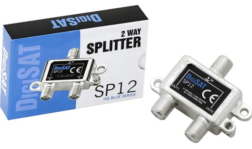 Rozgałęźnik 1/2 Splitter SAT TV 5-2400 Unicable