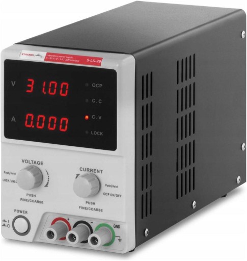 ZASILACZ LABORATORYJNY 0 - 30 V STAMOS 10021059