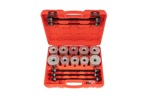 Zestaw do łożysk i tulei 22 ROZMIARY 34-82 mm 5 ŚRUB M10-M18 QS80092A