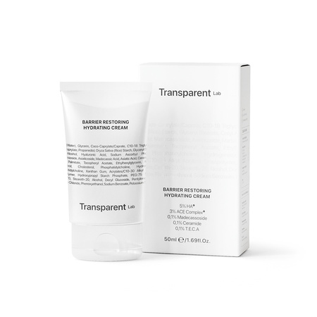 Transparent Lab Barrier Restoring Hydrating Cream 50ml krem rewitalizujący