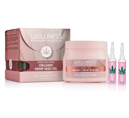MASKA WELLNESS VOLUMEPLEX 500 ml + GRATIS AMPUŁKI