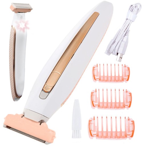 DEPILATOR DO CIAŁA MASZYNKA BIKINI DAMSKI USB