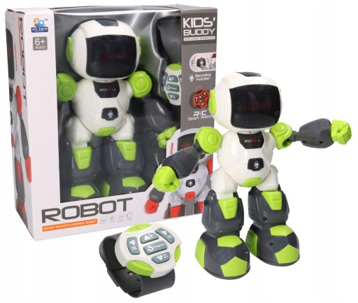 ROBOT ZDALNIE STEROWANY ŚWIATŁO DŹWIĘK CHODZI ŚWIECI