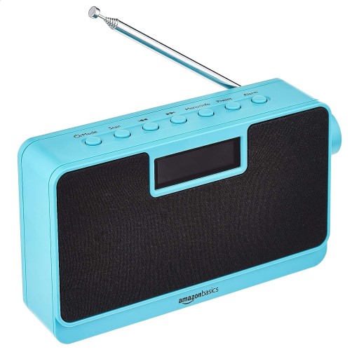 Amazon Basics Radio DAB+ FM Bluetooth baterie sieć