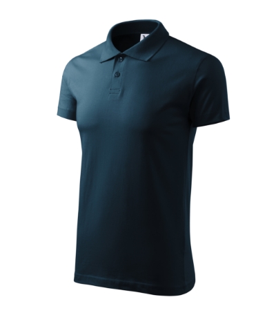 Koszulka Polo Malfini Single J. 202 granatowa M