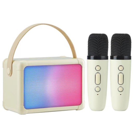 Mini Karaoke Machine HiFi Dynamic Light Przenośny