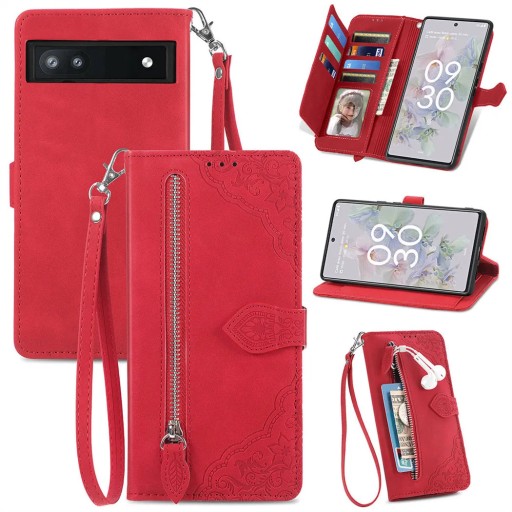 ETUI POKROWIEC SK0RZANE MAGNES DO Google Pixel 6A