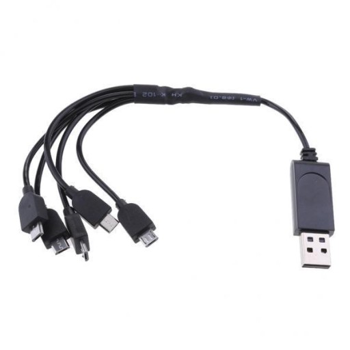 2X 1/2/3/4/ USB Android Linie danych Micro USB Multi