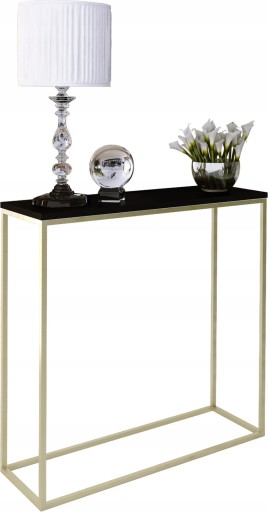 Stolik konsola Chrom loft nowoczesna Glamour