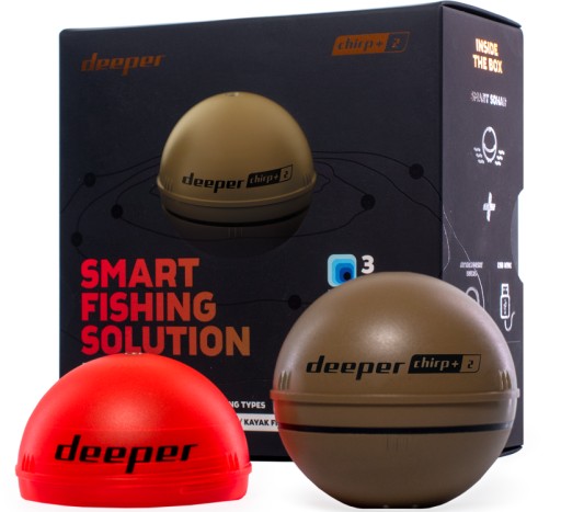 ECHOSONDA sonar WIFI DEEPER CHIRP+ 2.0 GPS +OSŁONA