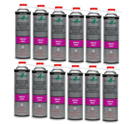 12x MOTIP SPRAY ZAMRAŻACZ LUZUJE ZARDZEWIAŁE ŚRUBY