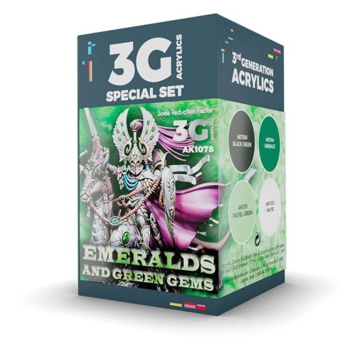 AK INTERACTIVE - AK1078 EMERALDS AND GREEN