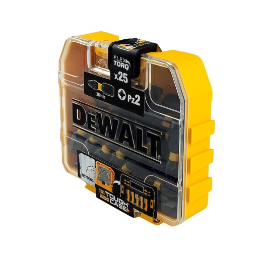 25 końcówek udarowych PZ2/25mm Dewalt DT70556T