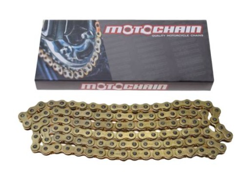 Łańcuch Napędowy 118 Ogniw 415h Motochain Złoty MotoGeneric