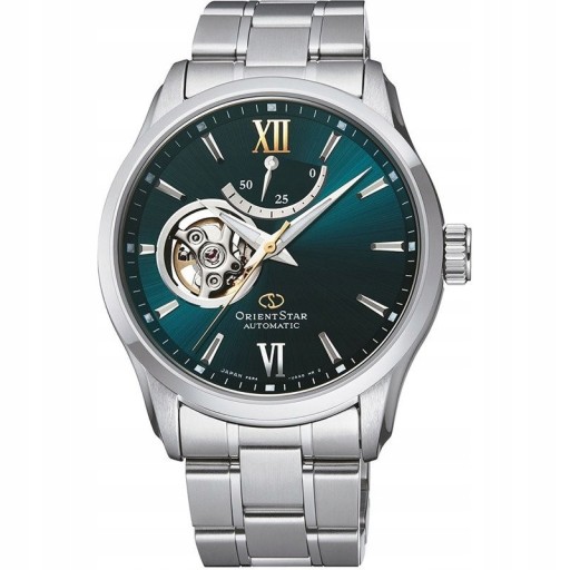 ORIENT STAR OPEN HEART RE-AT0002E00B ЗЕЛЕНЫЙ