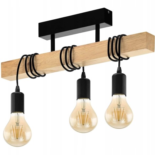 LAMPA SUFITOWA WISZĄCA METAL/BAMBUS LINE BOHO LINE