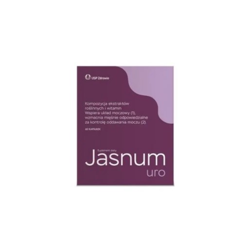 Jasnum uro, 60 kapsułek, USP Zdrowie