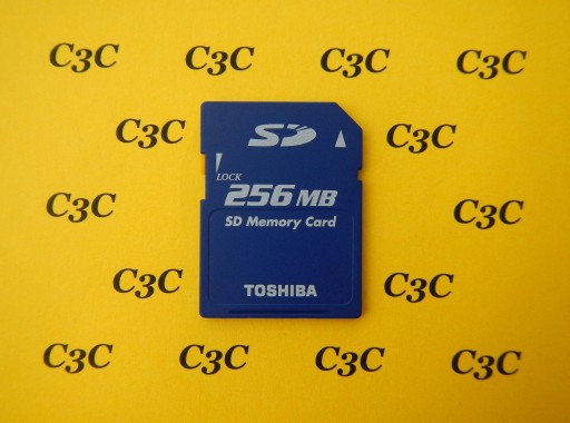 SD 256 MB ~~ TOSHIBA ~~ MADE IN JAPAN