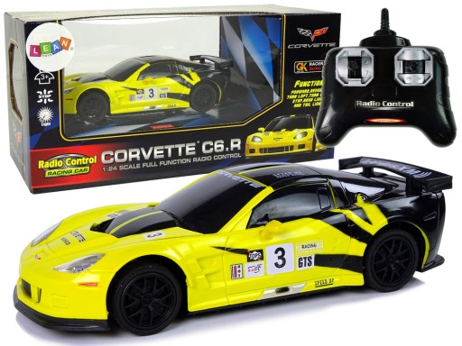 Auto Sportowe R/C 1:24 Corvette C6.R 2.4G Światła