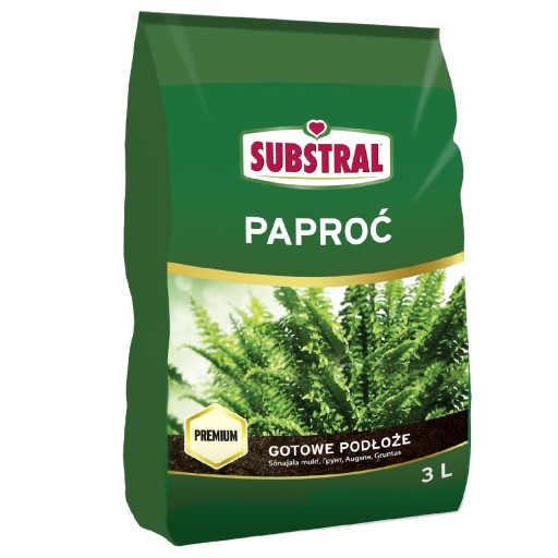 Substral podłoże Ziemia PAPROĆ 3L