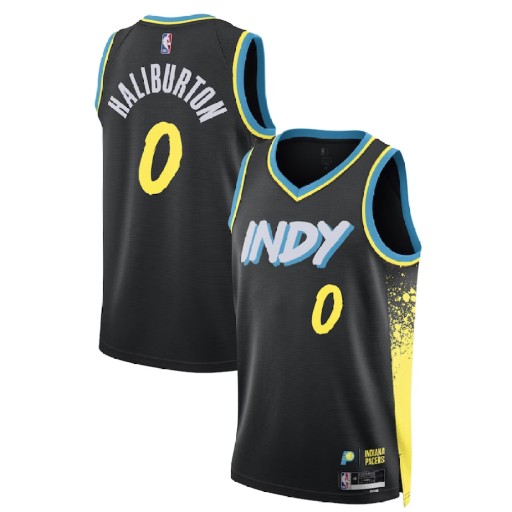 Koszulka Do Koszykówki Tyrese Haliburton Indiana Pacers 2023/24