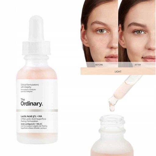 The Ordinary Kwas Mlekowy 5% + HA 30Ml