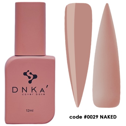 DNKa Cover Base 12 ml, 0029 NAKED CIEMNY BEŻ