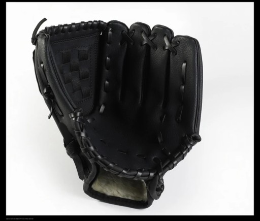 Outdoor Sports PU Brown Baseball Glove Softball Practice Equipment Size 10