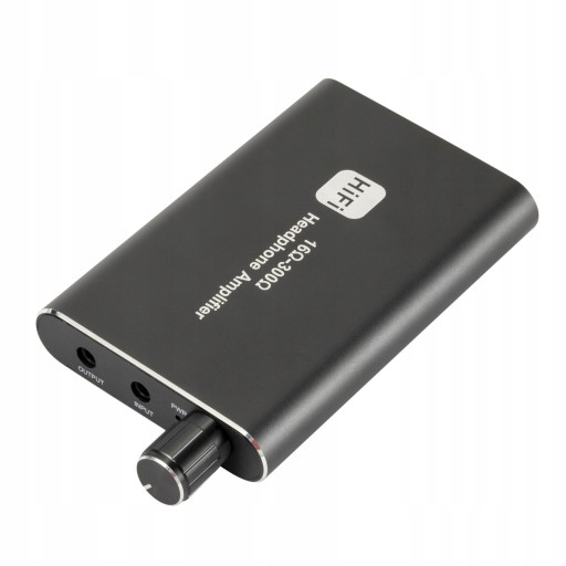 ALUMINIOWY WZMACNIACZ SŁUCHAWKOWY HIFI AUDIO