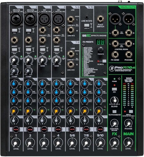Mackie ProFX10v3 Mikser Analogowy