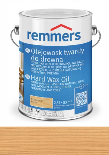 Remmers Hartwachs Ol Olej mebli drewnianych 2,5L