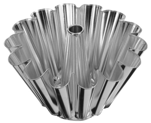 BLACHA FORMA DO PIECZENIA BABKI WIELKANOCNEJ FOREMKA 16cm Z TULEJĄ KOMINEM