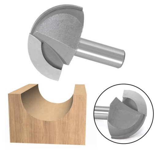 Frez Kulisty Półokrągły Kulowy 12.7mm x15.875mm