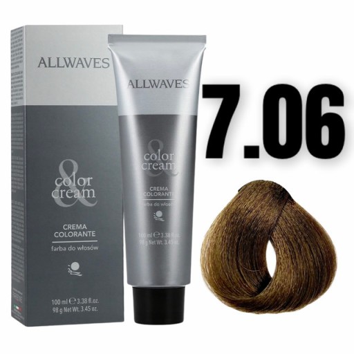 ALLWAVES Color Cream 7.06 100ml farba do włosów