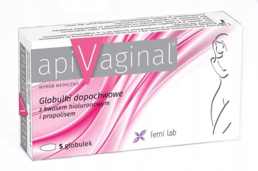 Farmina APIVAGINAL globulki dopochwowe PROPOLISOWE