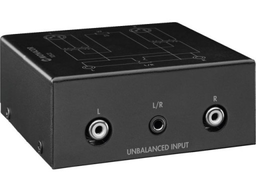MONACOR TCB-22 2-kanałowy transformator audio