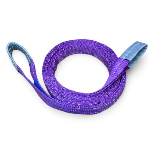 Zawiesie pasowe dźwigowe 1T/ 1m/ 30mm PĘTLE
