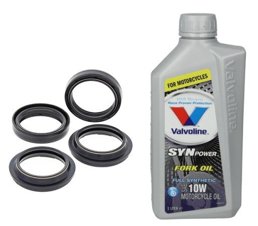 USZCZELNIACZE KPL OLEJ ZAWIESZENIA VALVOLINE FORK 10W YAMAHA MT-09 13-18