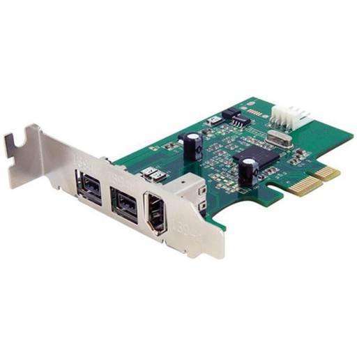 KONTROLER FIREWIRE IEEE1349A IEEE1349B STARTECH PEX1394B3LP PCIE LP