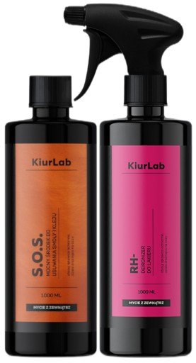 KIURLAB Zestaw Do Dekontaminacji Oczyszczania Lakieru Przed Polerowaniem